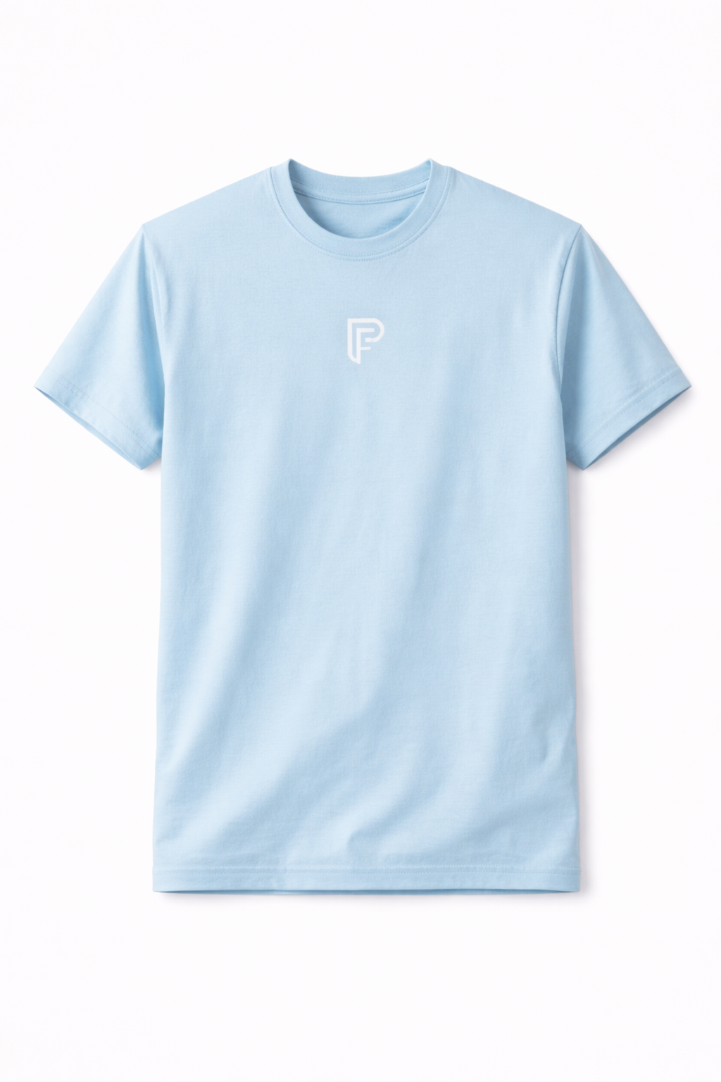 Light Blue crew neck T-shirt