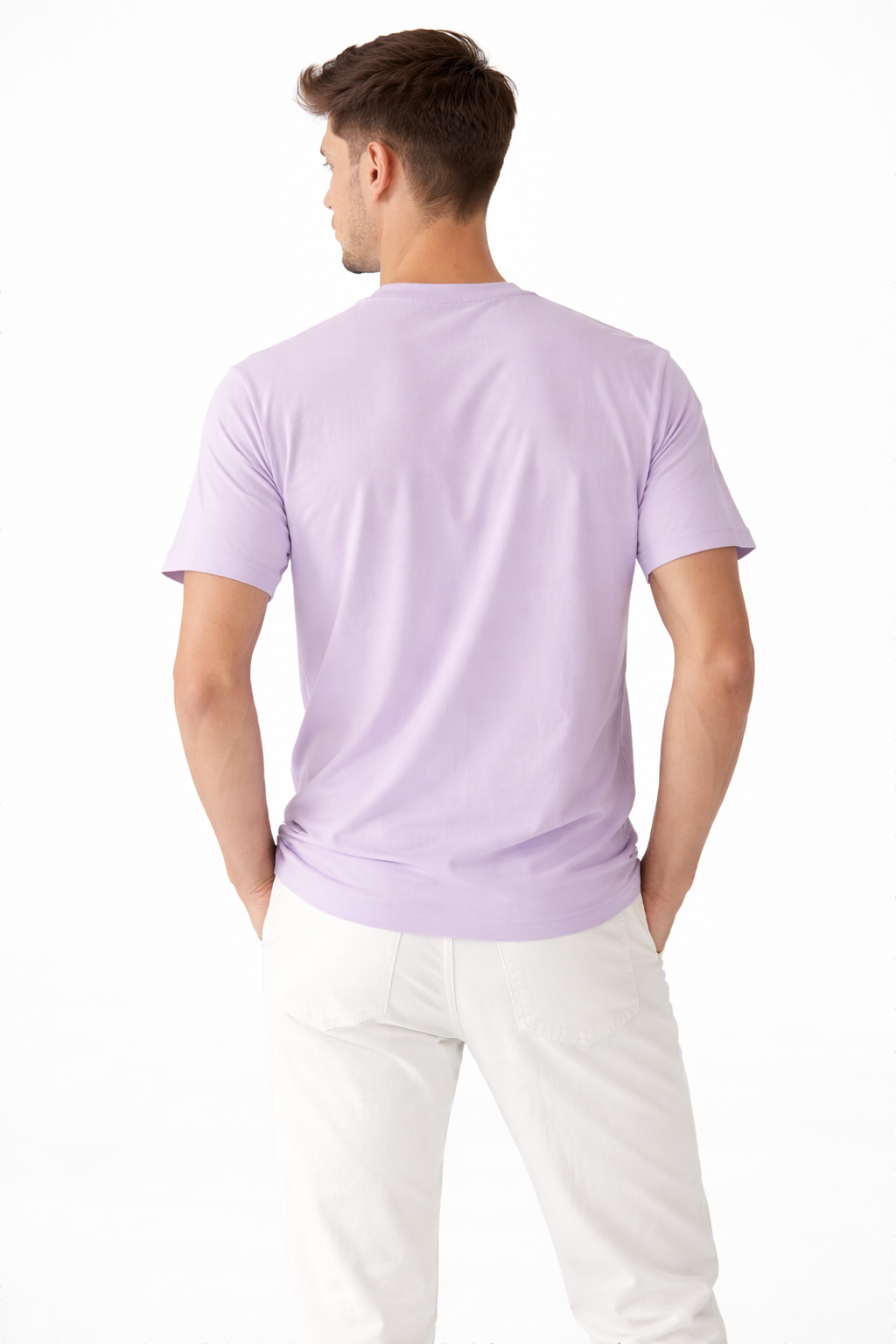 lavender T-shirt