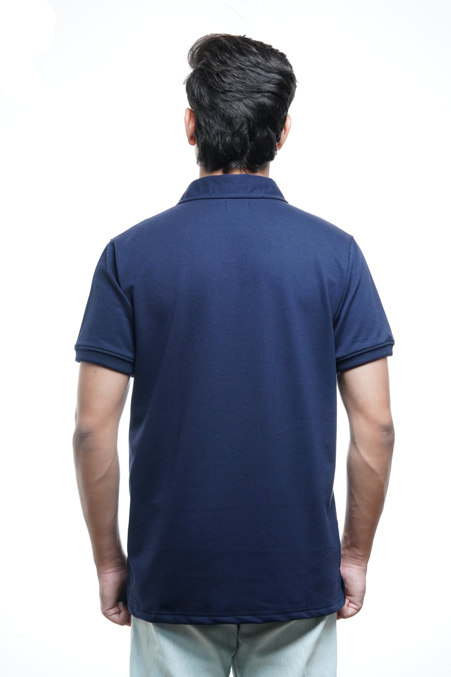 Men's Half Sleeve Poshflair Puff Polo t-shirt