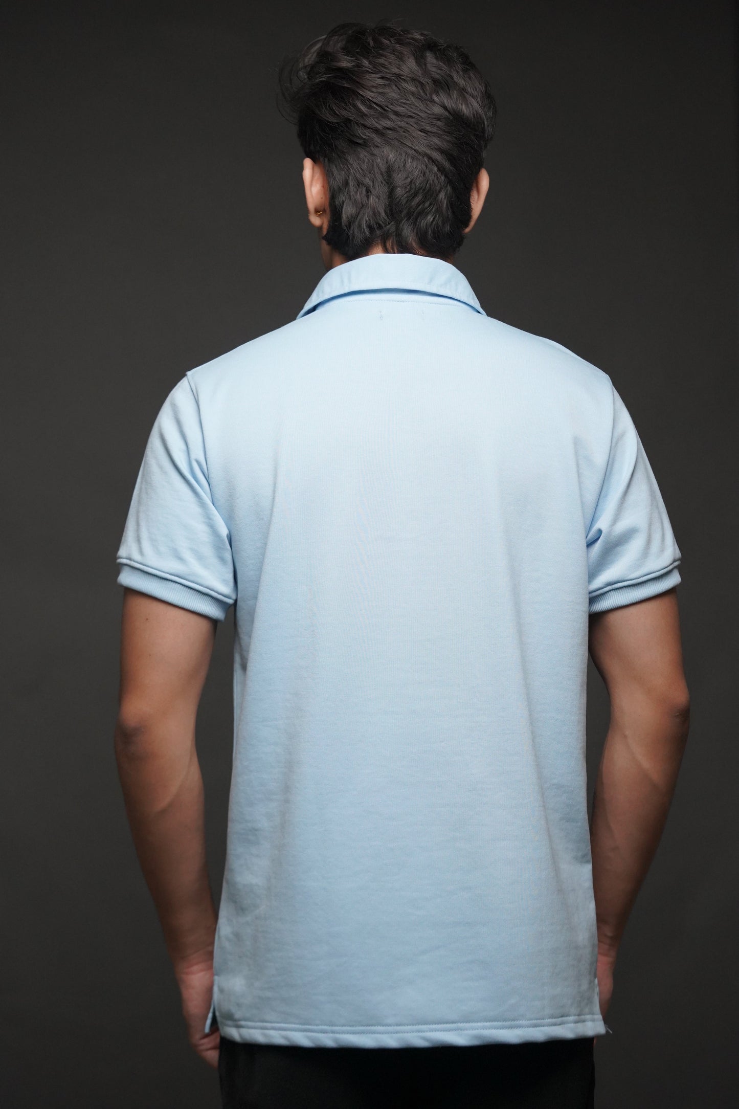 Men's Half Sleeve Poshflair Embroidery Polo t-shirt